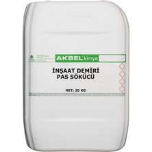 Akbel Inşaat Demiri Pas Sökücü 20 kg