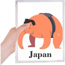 Diy Thinker Geleneksel Japon Sumo Güreş Defteri Gevşek Yapraklı Spiral Doldurulabilir Günlük