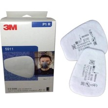 3M 5911 P1 Toz ve Sis Tam ve Yarım Yüz Maske Filtresi