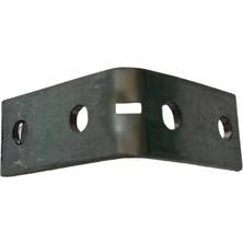 CATEKSSS Mobilya Dolap Köşe Bağlantı Sabitleme L Demir Gönye No:4 16X2X35X35 mm (2 Adet)