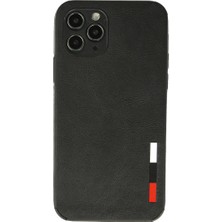 Bezos iPhone 11 Pro Kılıf Loop Deri Silikon - Siyah
