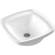 Serel - Helios Kare Tezgâh Üstü Lavabo (46 × 46 Cm) Outlet - HL36TTS110H-