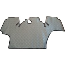Vizyon Traktör Case JX55C-JX60C-JX65C-JX75C-JX80C Traktör Kabin Paspası Pvc ( Gri )