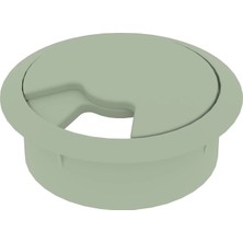 CATEKSSS Masaüstü Kablo Kanalı Çap: 60 mm K.rengi (2 Adet)