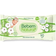 Bebem Natural Islak Bebek Havlusu 90 Yaprak