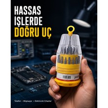 ALK Kompakt Tornavida Seti Elektronik Cihaz Tamiri Için