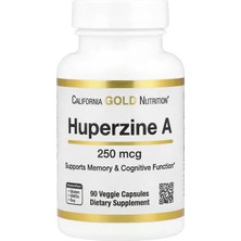 California Gold Nutrition, Huperzine A, 250 Mcg, 90 Veggie Capsules