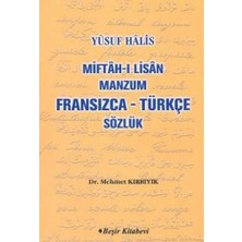 ALK Miftah-I Lisan Manzum Fransızca Türkçe Sözlük