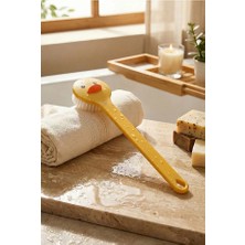 Mobee Ördek Tasarımlı Yumuşak Uçlu Vücut Kese Fırçası Duş Banyo Masaj ve Peeling Fırçası