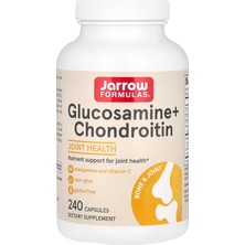 Jarrow Formulas, Glucosamine + Chondroitin, 240 Capsules