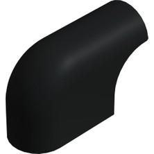 CATEKSSS 32X50 mm Elips Izgara Pabuç Siyah (2 Adet)