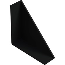 CATEKSSS 55X55 mm Köşe Takozu Siyah (2 Adet)
