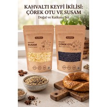 Doznest Kahvaltı Keyfi Ikilisi: Çörek Otu 1 kg ve Susam 1 kg