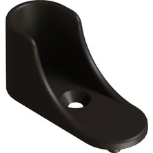CATEKSSS 15X30 Oval Boru Flanşı (Askı Elemanı) Ceviz (2 Adet)