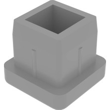 CATEKSSS 15X15 mm Düz Iç Profil Tapası RAL7035 (1 Adet)