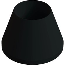 CATEKSSS 28 mm Dış Konik Pabuç Siyah (1 Adet)