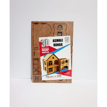 ALK 3D Ahşap Maket Asmalı Konak