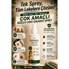 Lumera Stain Lift Leke Çıkarıcı Sprey 250 ml | Yağ, Kahve, Kan, Makyaj ve Yemek Lekelerine Karşı Etkili