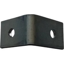 CATEKSSS Mobilya Dolap Köşe Bağlantı Sabitleme L Demir Gönye No:3 17X2X25X25 mm (1 Adet)