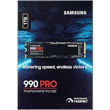 Samsung 990 Pro 7450/6900MB/S MZ-V9P1T0BW Pcıe 4.0 2280 M2 Nvme SSD 1tb Harddısk