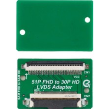 Weko LCD Panel Flexi Repair 51P Fhd To 30P Hd Lvds Adaptor Sam Fhd To Sam Hd