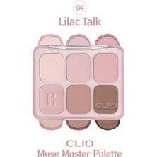 Clio Yumuşak Dokulu & Blur Etkili, 6’lı Far Paleti Clıo Muse Master Palette (04 Lilac Talk)
