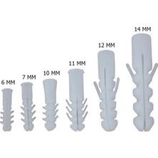 CATEKSSS Plastik Dübel 6 mm (1 Adet)