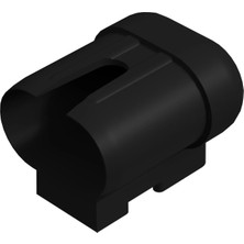 CATEKSSS 32X50 mm Elips Ayarlı Yan Izgara Pabuç Siyah (1 Adet)