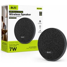 Blic Bls-68 7W Bluetooth Hoparlör Kumaş Kaplı Kablosuz Speaker Tws Stereo USB Tf 1200MAH