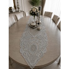 Lena Maison Saray Lüks Nakış Işlemeli Battal Boy Runner 135 CMX45 cm