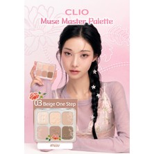 Clio Yumuşak Dokulu & Blur Etkili, 6’lı Far Paleti Clıo Muse Master Palette (03 Beige One Step)