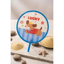 Petek Aksesuar Lucky Katlanabilir Kore Tipi Yuvarlak Yelpaze