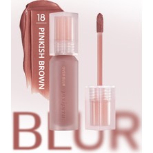 Peripera Gün Boyu Kalıcı Pürüzsüz Matlık Sunan Tint Perıpera Over Blur Tint (18 Pinkish Brown)