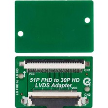 Weko LCD Panel Flexi Repair 51P Fhd To 30P Hd Lvds Adaptor Fhd To Hd For Lg QK0805A