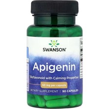 Swanson  Apigenin 50 Mg  90 Capsules (Ösg Özel Sporcu Gıdaları).