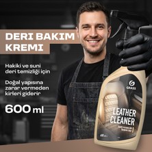 Grass Deri Temizleyici ve Bakım Kremi 600 ml Oto Koltuk, Döşeme ve Deri Mobilya için Koruyucu Kondisyoner