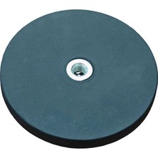 Zmo Technik Pdr Yuvarlak Mıknatıs Yumuşak Kaplamalı Çap:88 Mm, M8 Dişli