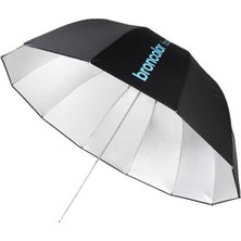Broncolor Focus 110CM Gümüş/siyah Şemsiye (33.576.00)