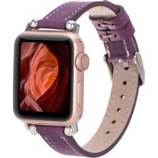 BloominBag Bloomband Signature Dusty Plum Leather Apple Watch Band - 44/45/46/49MM