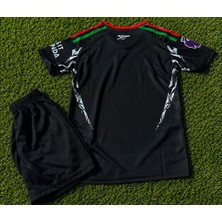 Mmt Spor Arsenal 2026/2027 Yeni Sezon Isimsiz Deplasman Çocuk Forması 2'li Setti Yeni (Black)
