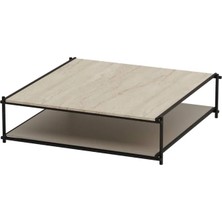 Vivense Orisis Kare Ofis Sehpası, 100X100