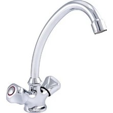 Polisu Topaç Lavabo Bataryası Dönerli NV029