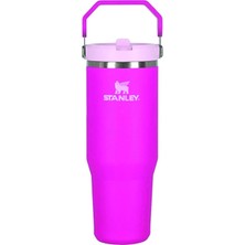 Stanley The Iceflow Flip Straw Pipetli Termos Violet Blossom 0.89 Litre