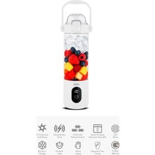 Sinbo Şarjlı Smoothie Blender - Taşınabilir - 700 ml Kapasite