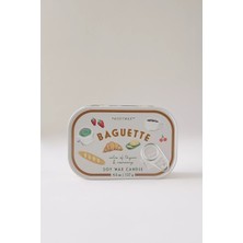 Anthropologie Paddywax Bistro Baguette Teneke Kutu Mum 16 Saat Yanma