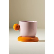 Anthropologie Rika El Boyaması Sırlı Stoneware Espresso Fincanı