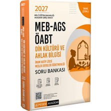 Pegem Akademi Yayıncılık 2027 MEB-AGS ÖABT Din Kültürü ve Ahlak Bilgisi Öğretmenliği Soru
