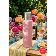 Cooker Campmate 1.5 L Paslanmaz Çelik Termos Pembe CKR2085