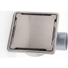 Krm Yer Süzgeci 10X10 Q50 Yandan - Lüx (Krom)