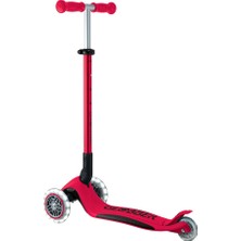 Globber Elite Deluxe Işıklı Scooter - Kırmızı